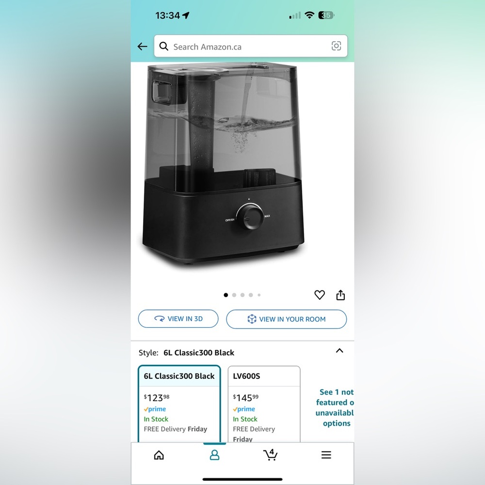 Levoit Humidifer - Picture 4 of 4
